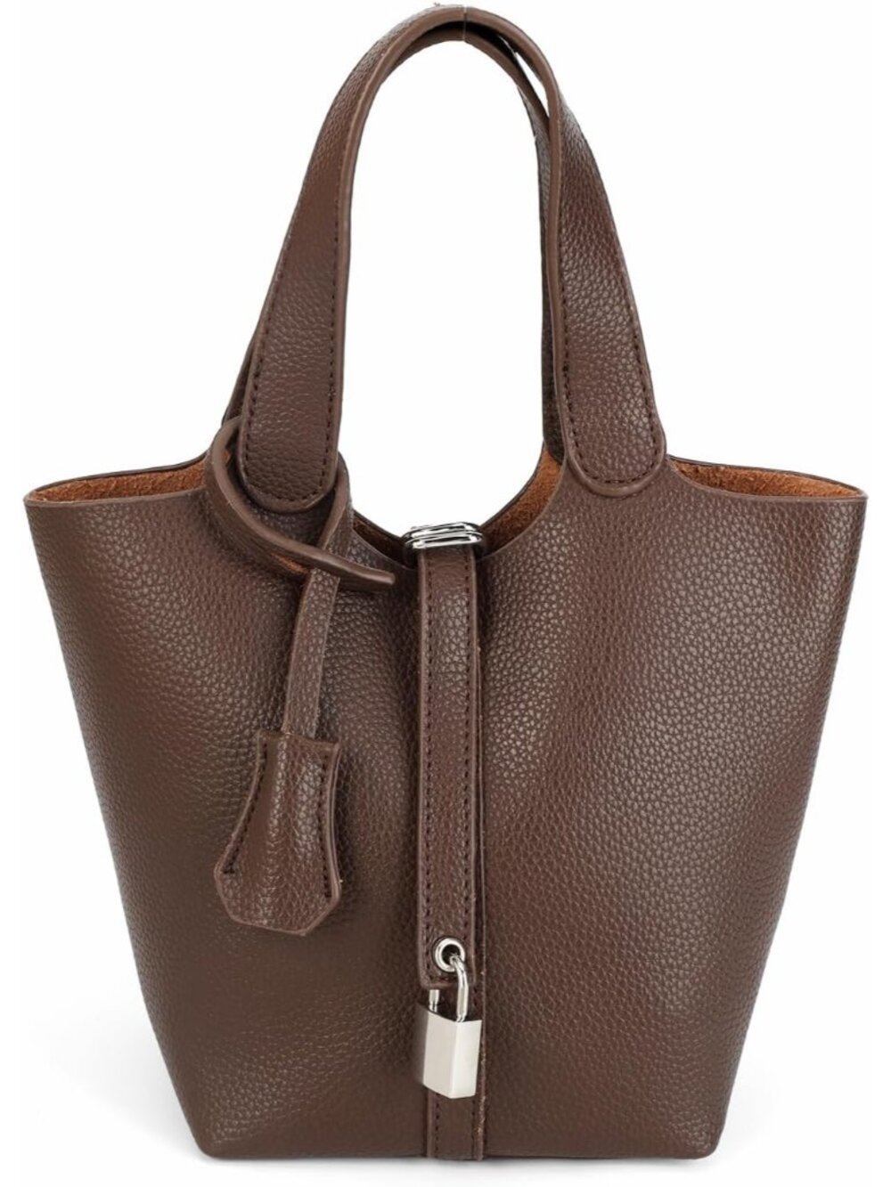 Tote Bag for Women Vegan Leather Bucket Purse for Women Top Handle Handbag Shoul